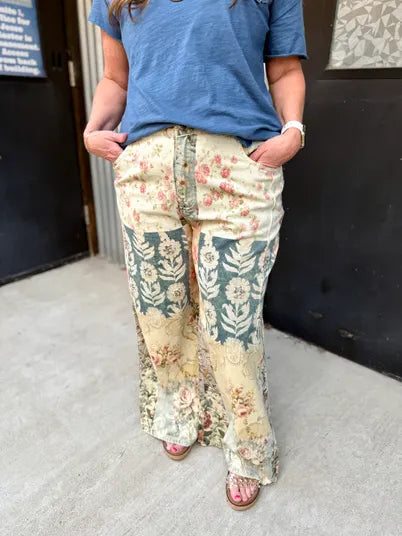 A Rare Bird Botanical Pants