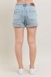 Lana High Waist Cuff Jogger Shorts