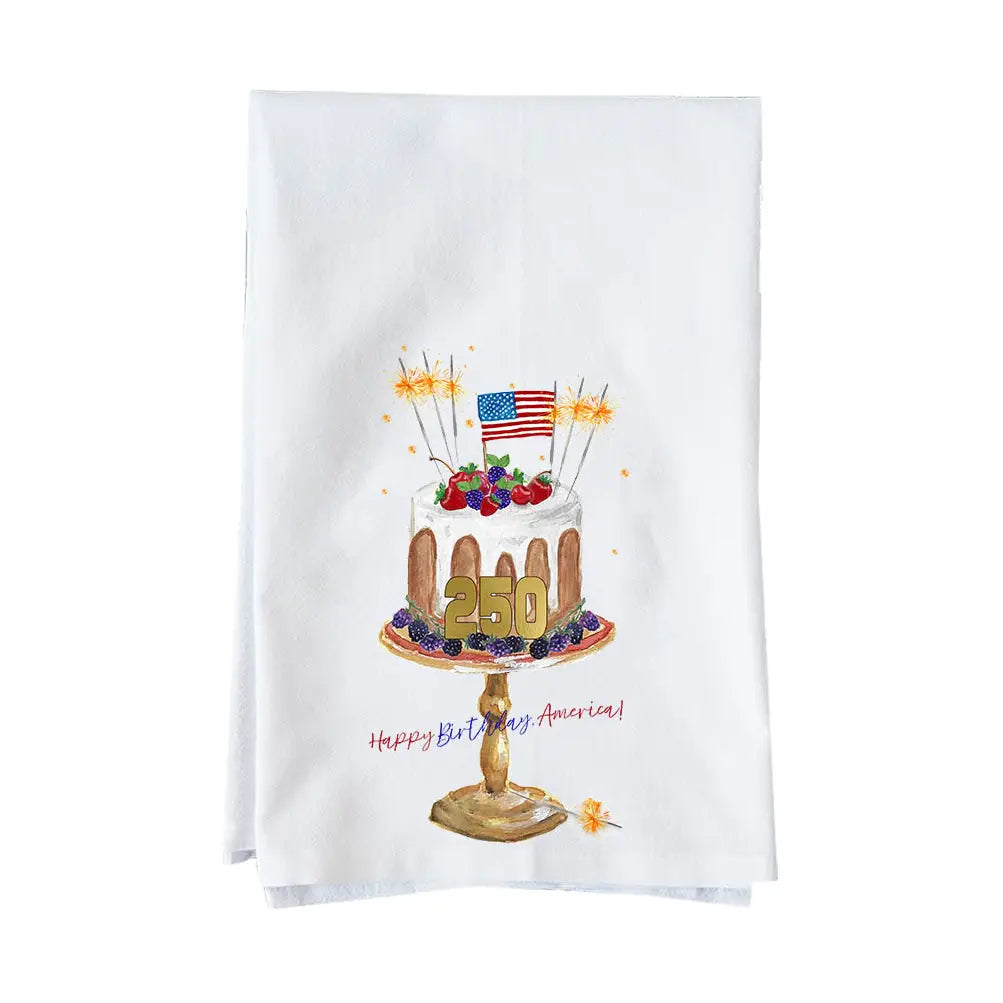 Happy Birthday America Kitchen Towel
