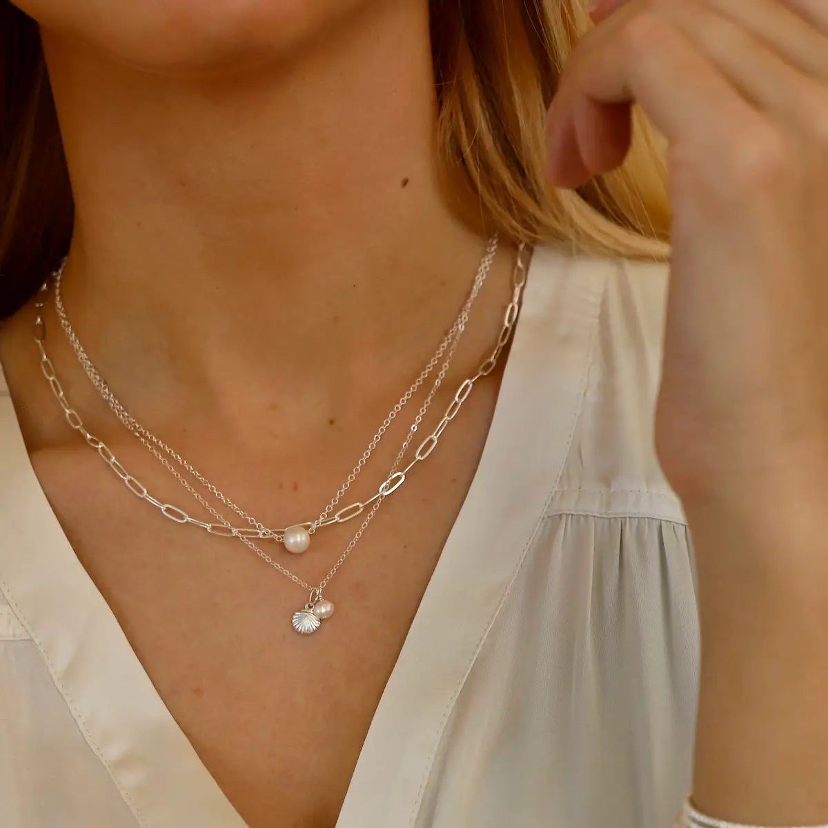 Kai Necklace- Silver