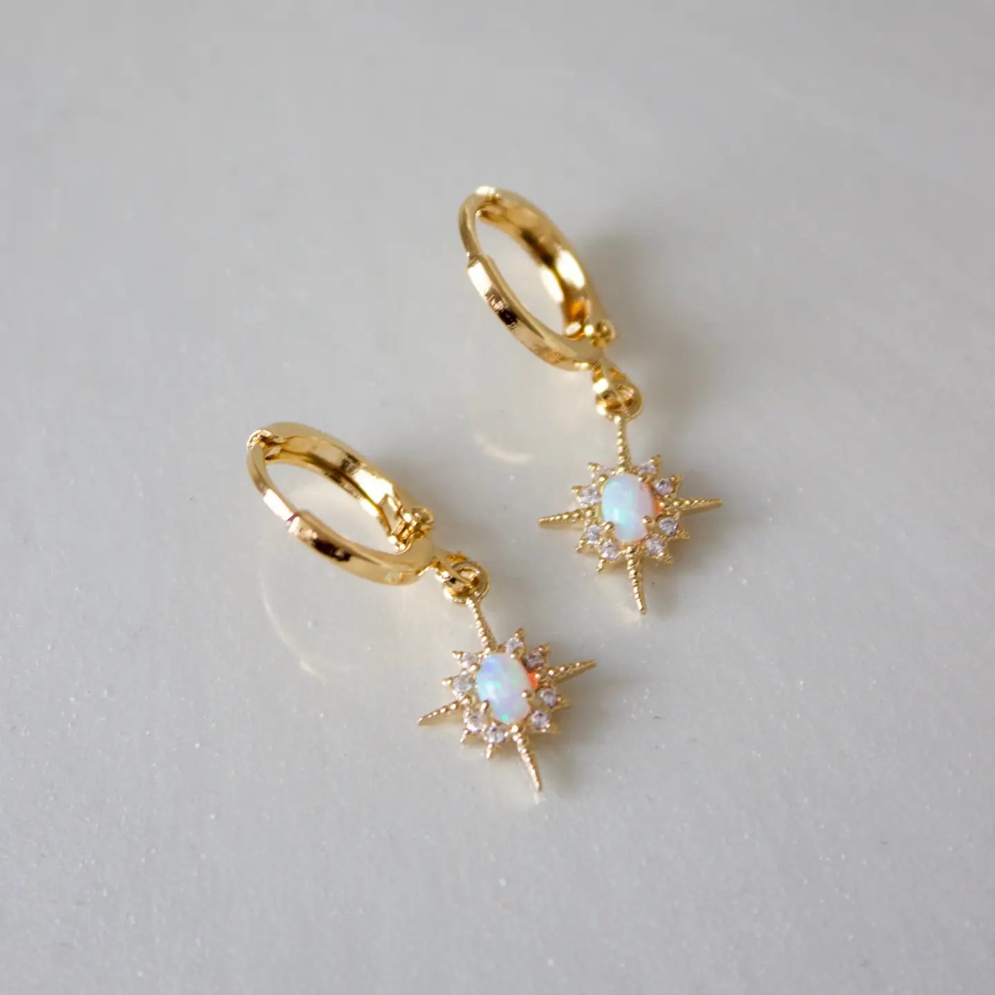 Opalite Star Huggies-Gold
