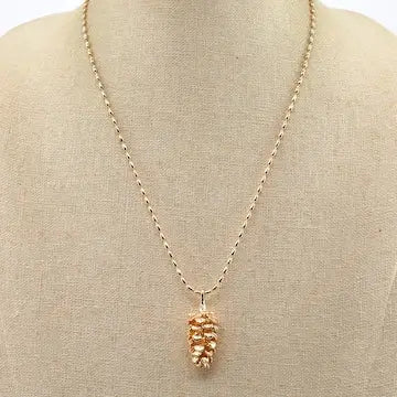 Cone Gold Necklace