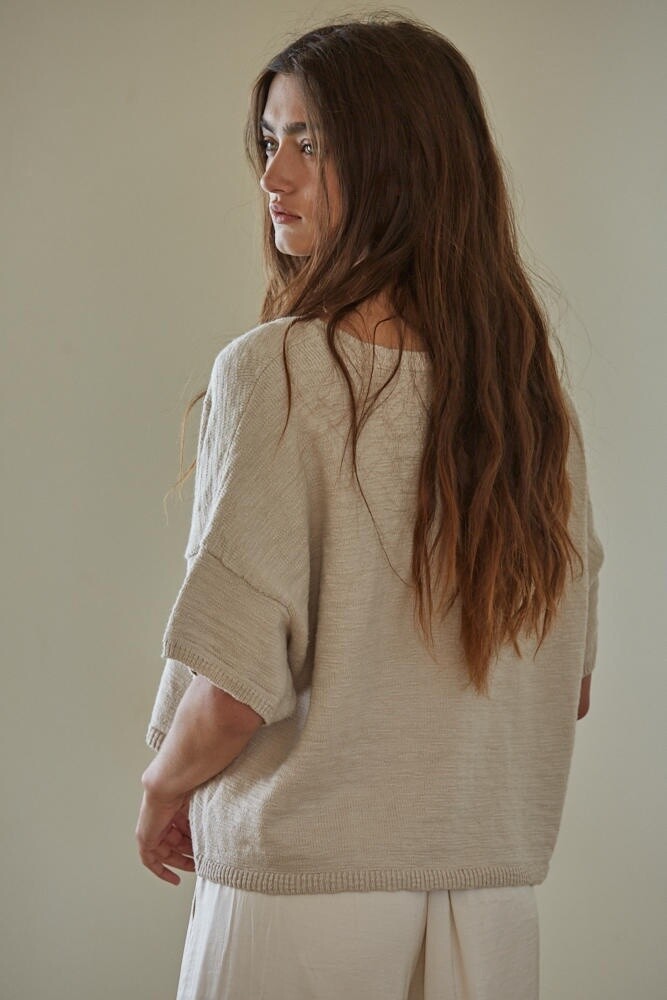 The Lucy Mae Top-Dove Gray