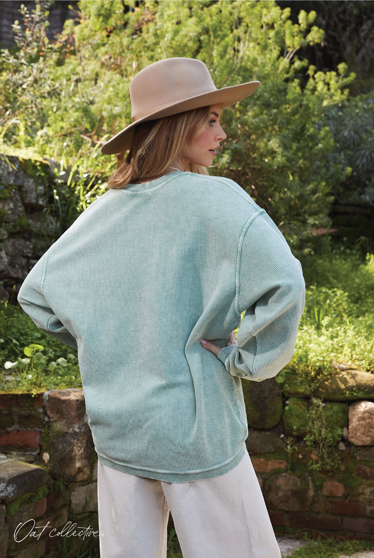 Jolly Thermal Vintage Pullover-Washed Cranberry