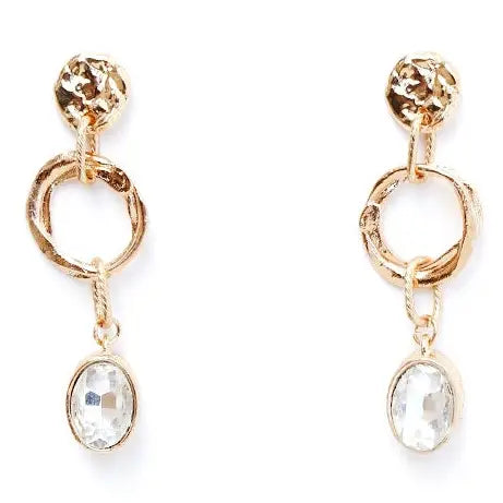 Rory Gold Crystal Earrings