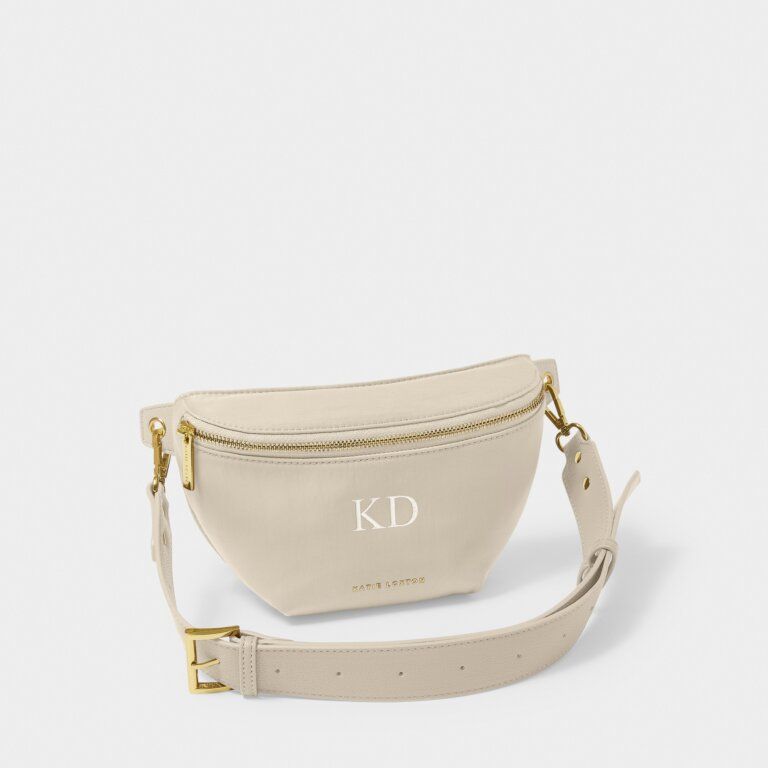 Katie Loxton NYLON-LUXE BELT BAG-Chalk