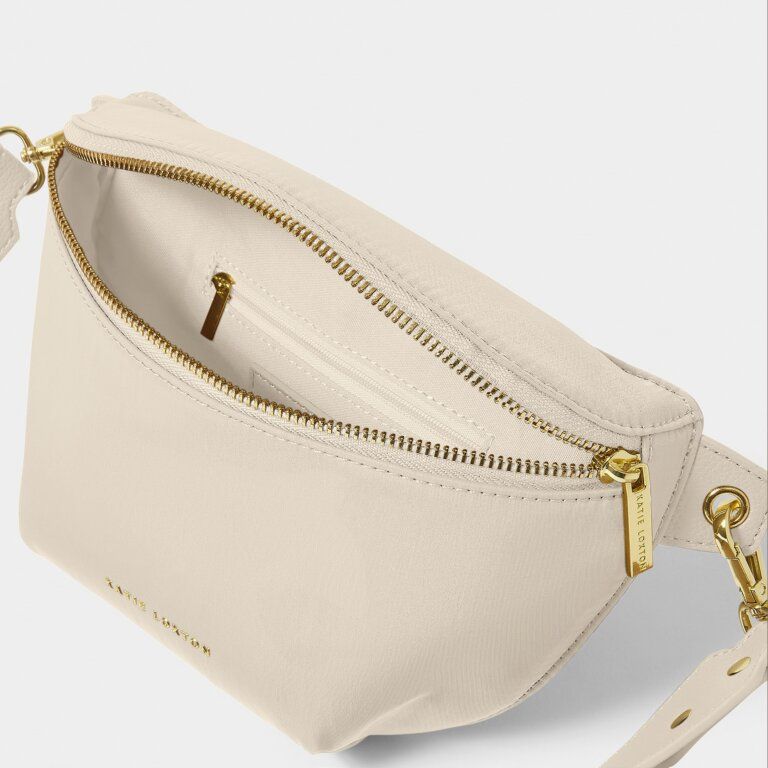 Katie Loxton NYLON-LUXE BELT BAG-Chalk
