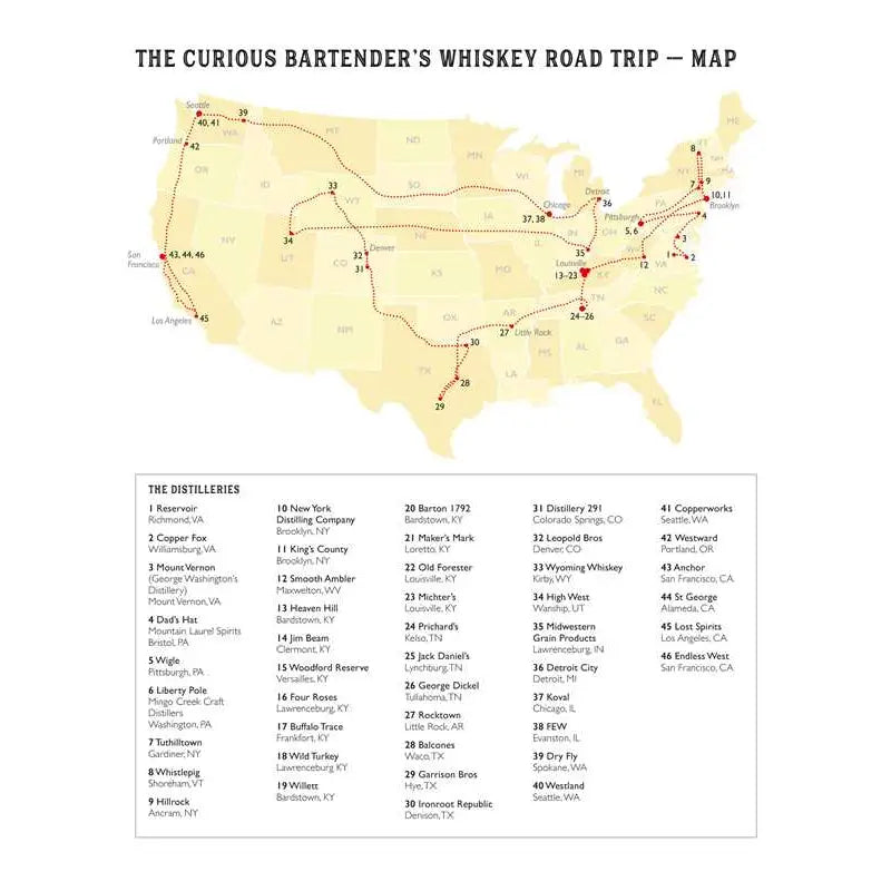 Curious Bartender's Whiskey Road Trip By Tristan Stephenson