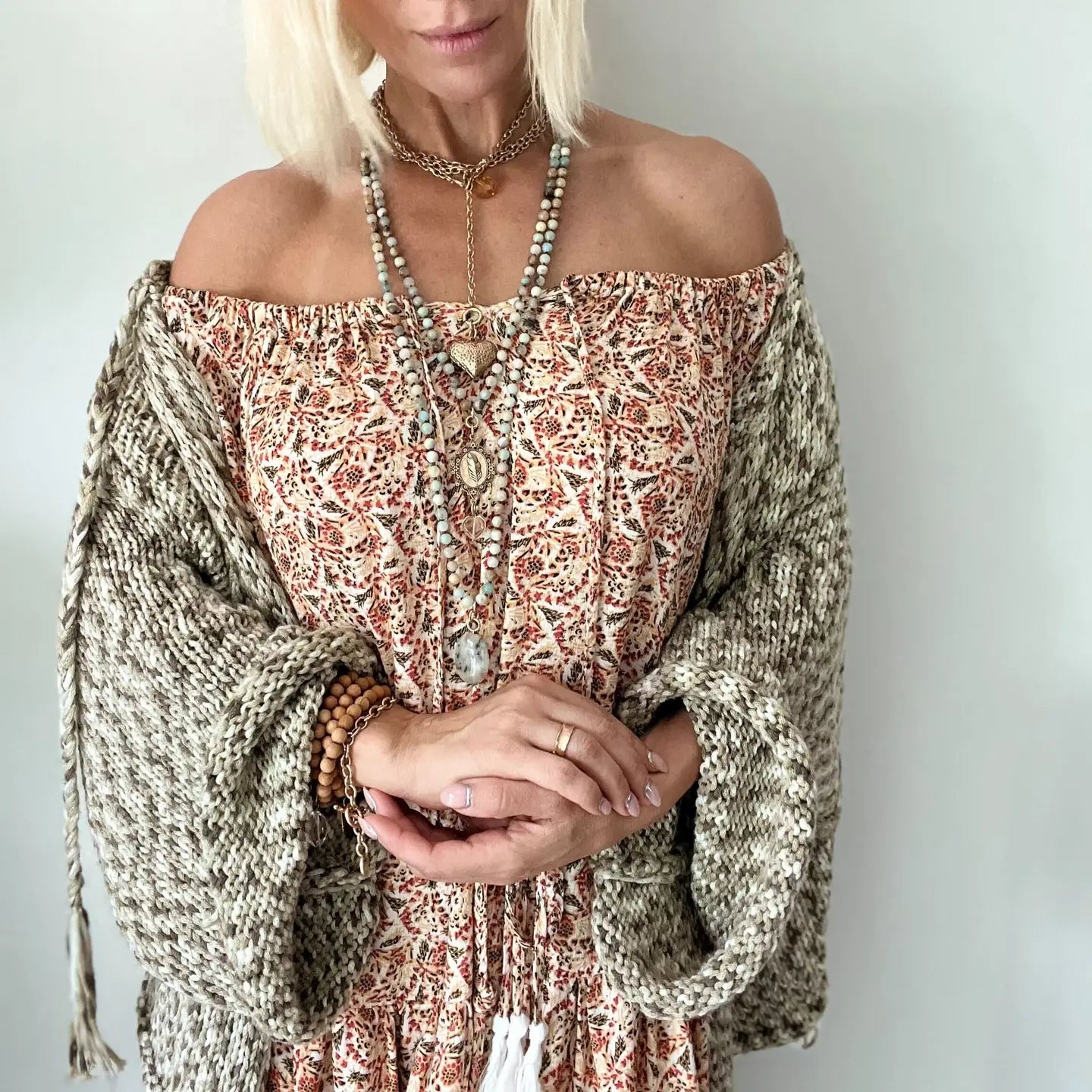 "This Is A Good Day" Feather Fusion Necklace