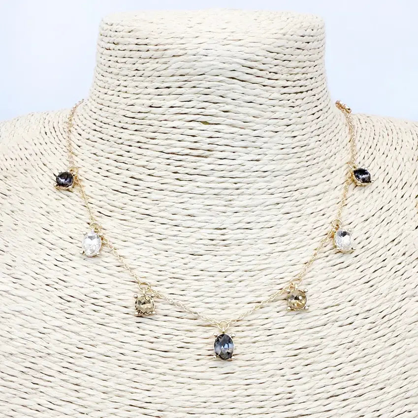 Everly Black Diamond Necklace