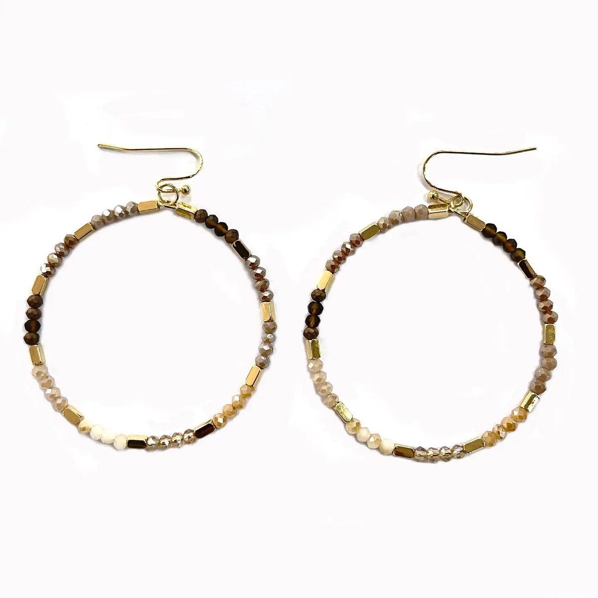 Rod Natural Multi Earrings