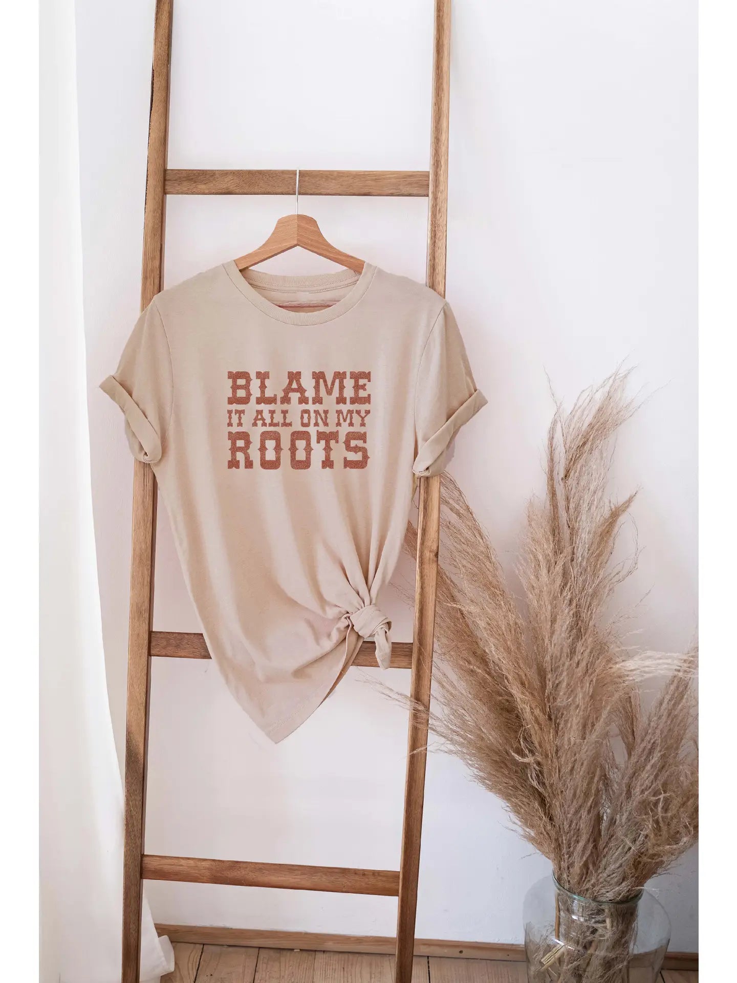 Blame It All On My Roots Graphic T-Shirt