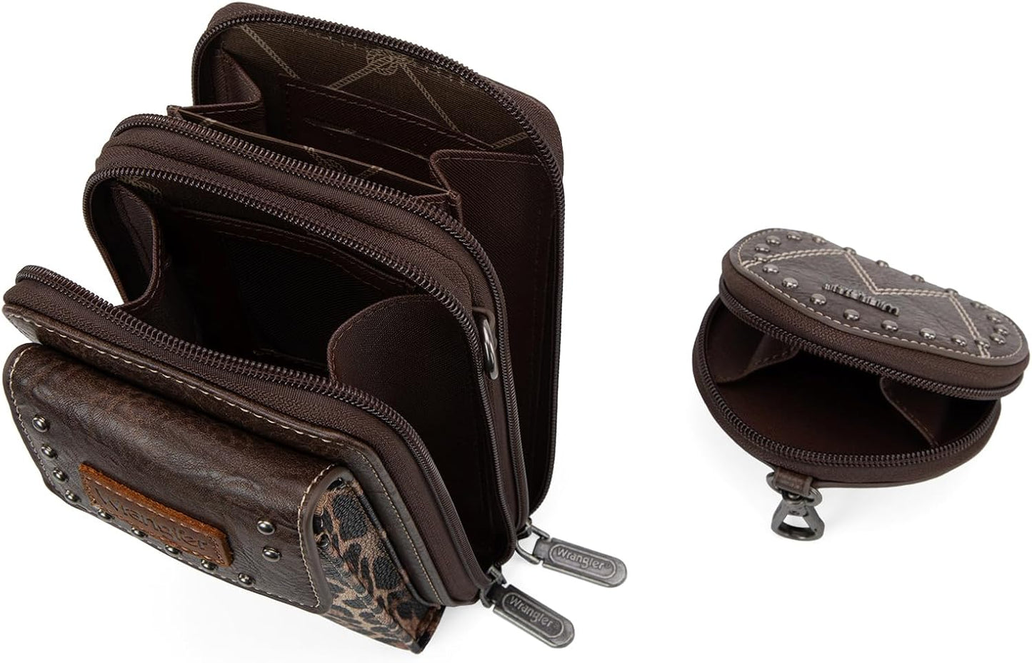 Wrangler 3Pcs Doctor Bag Sets for Women Top-handle Satchel-Leo