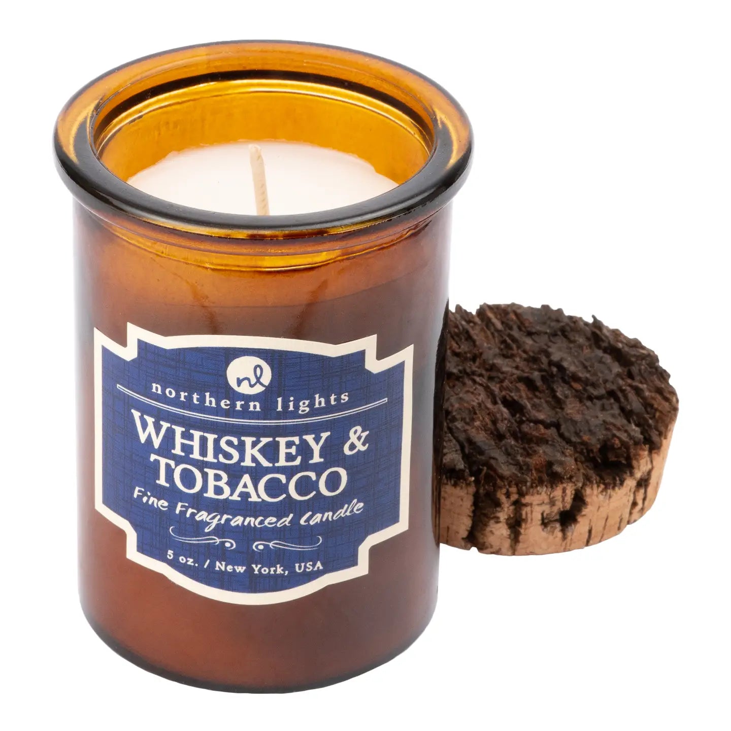 Cocktail Inspired Spirit Candles-Whiskey and Tobacco