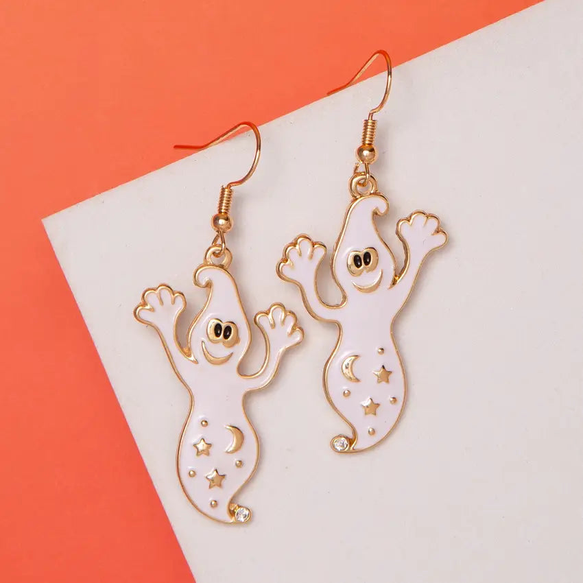 Ghost Halloween Earrings