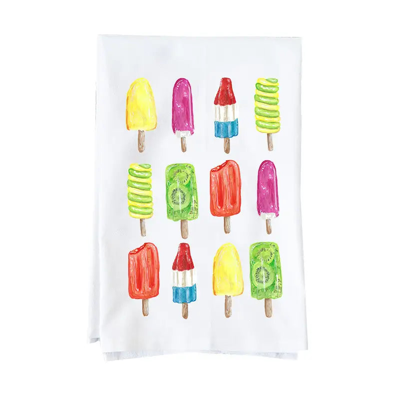 Popsicles Summer Kitchen Towel