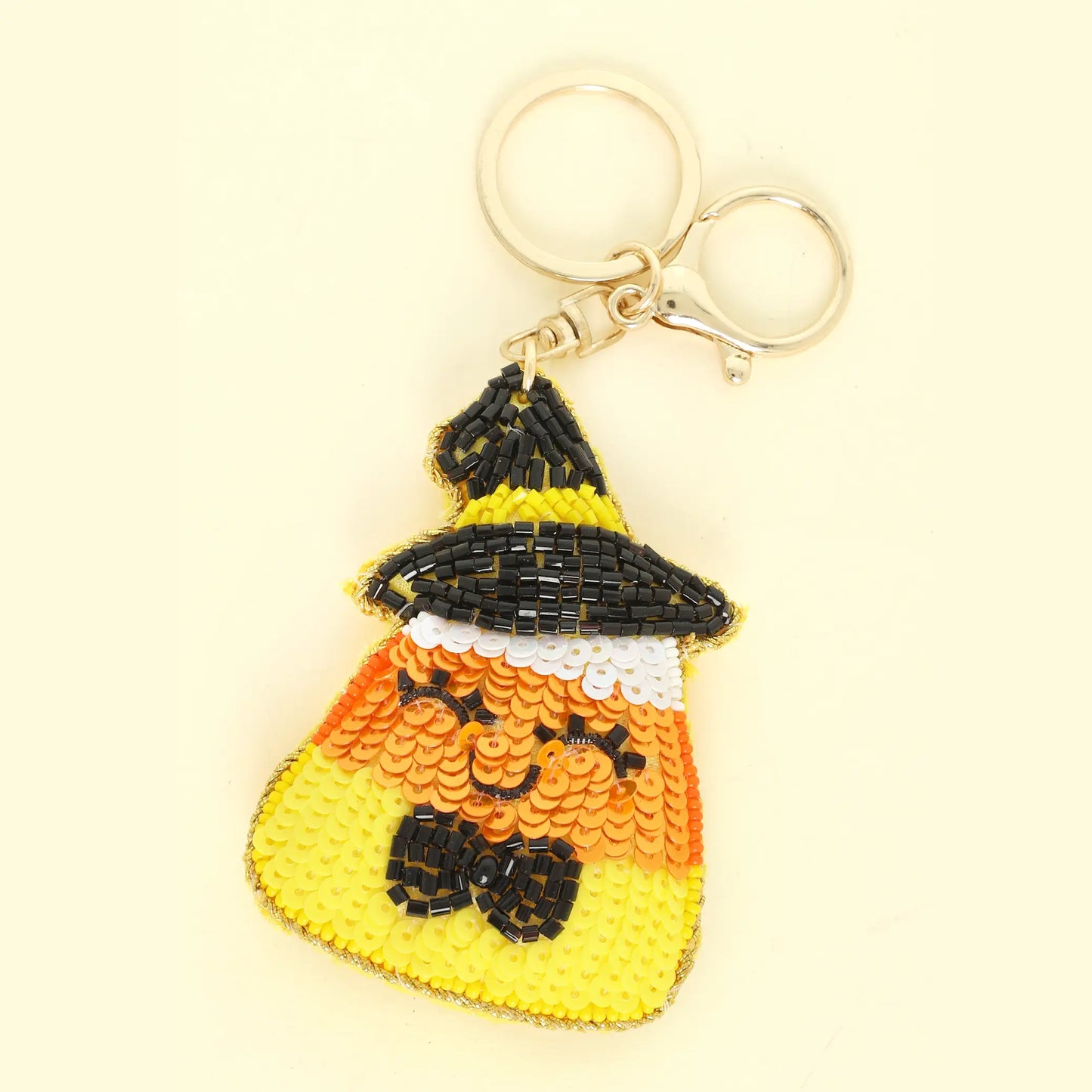 Halloween Bewitched Candy Corn Key Chain