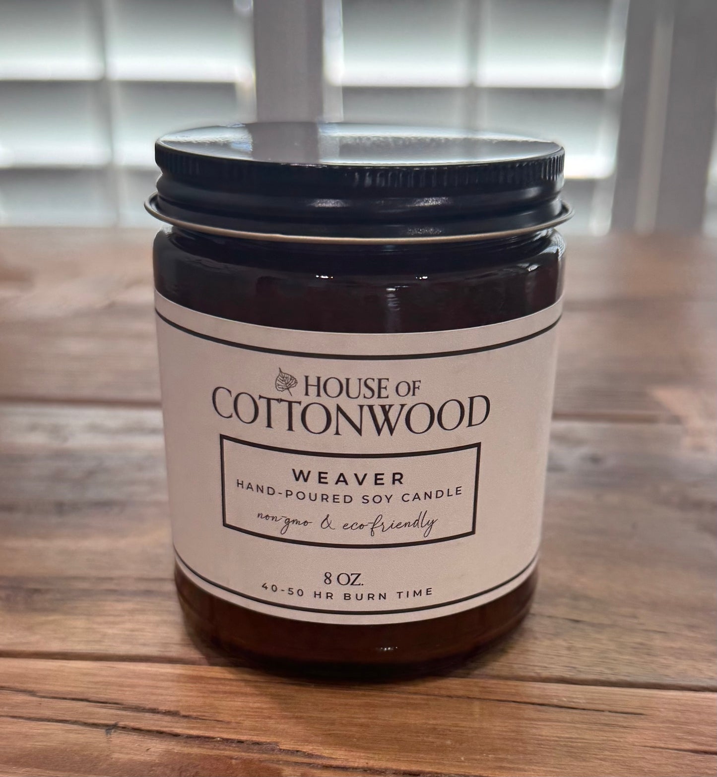 House of Cottonwood 8oz Candle-Weaver