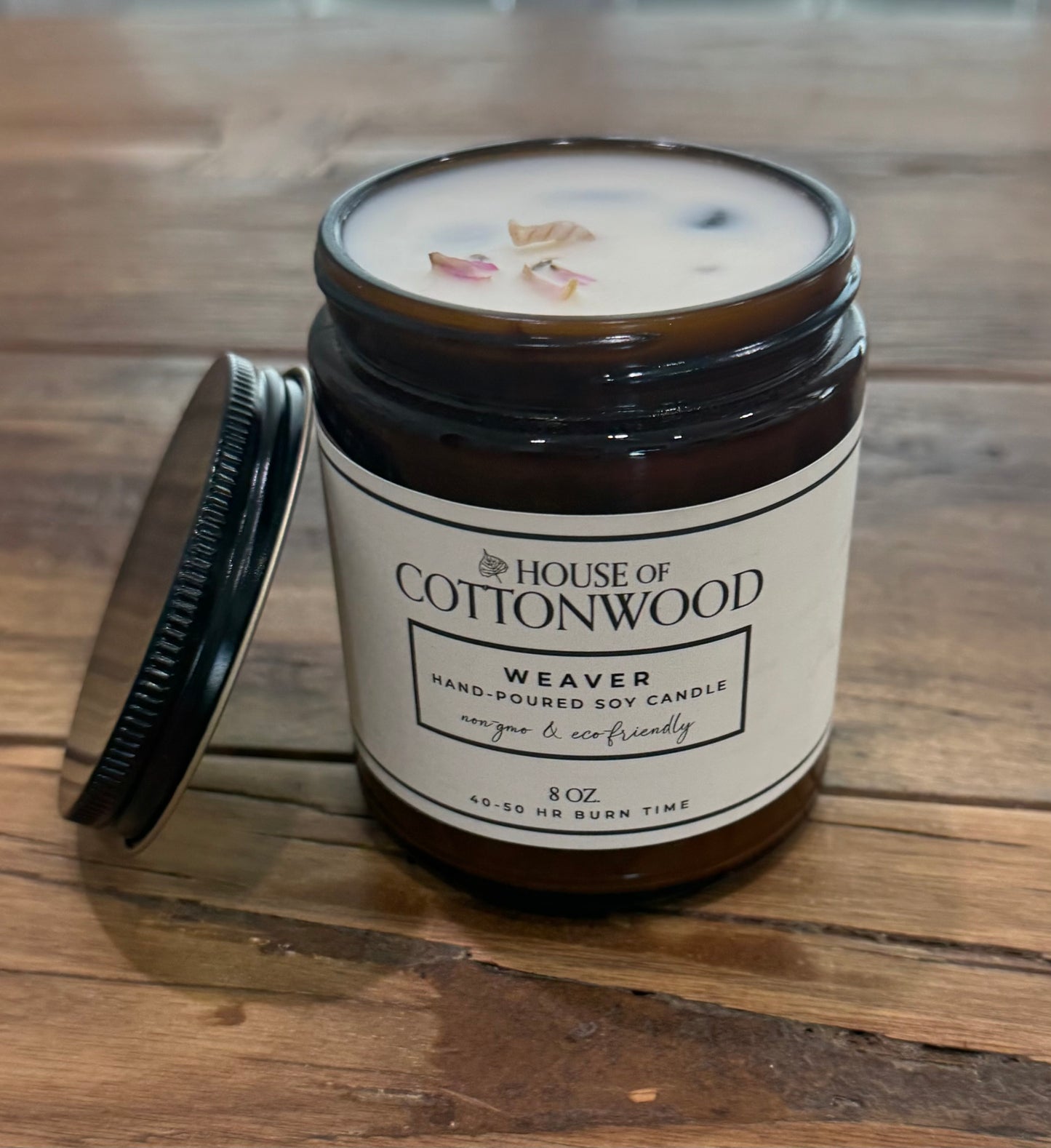House of Cottonwood 8oz Candle-Weaver