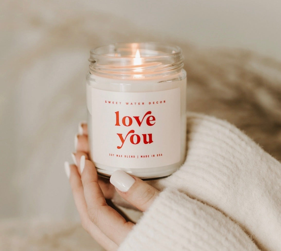 Love You 9 oz Soy Candle