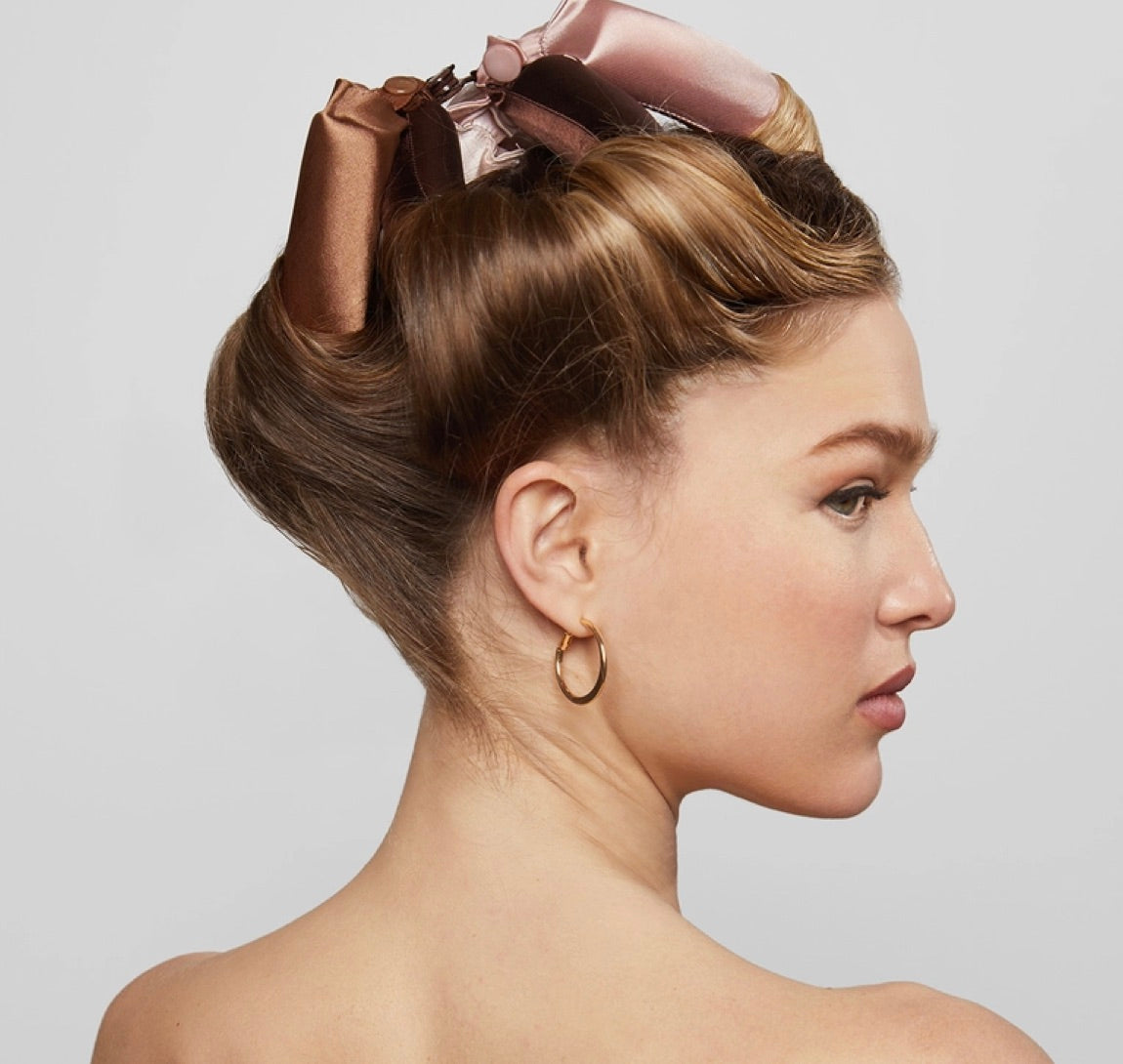 Satin Jumbo Flexi Rods 4 Pcs- Rosewood