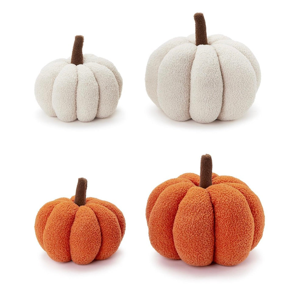Two's Company Oversized Pumpkin Pillows-Small