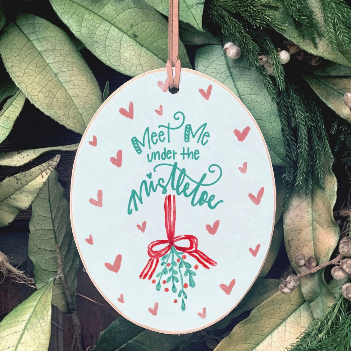 Under the Mistletoe , Christmas Gift, Christmas Ornament
