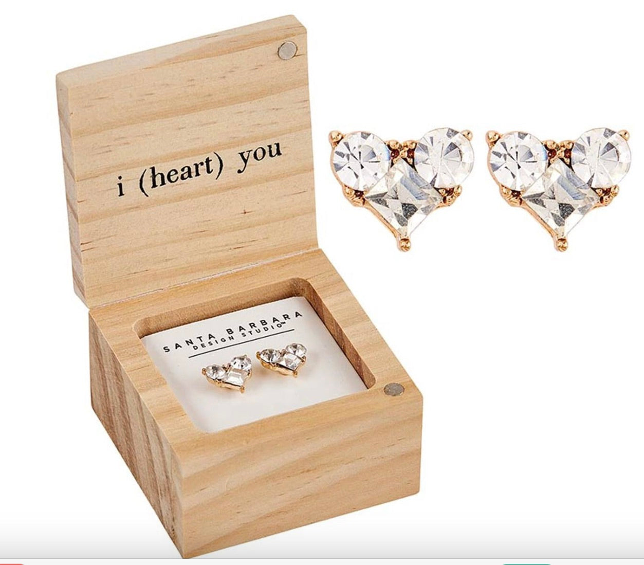 Earring Treasure Box-Heart You
