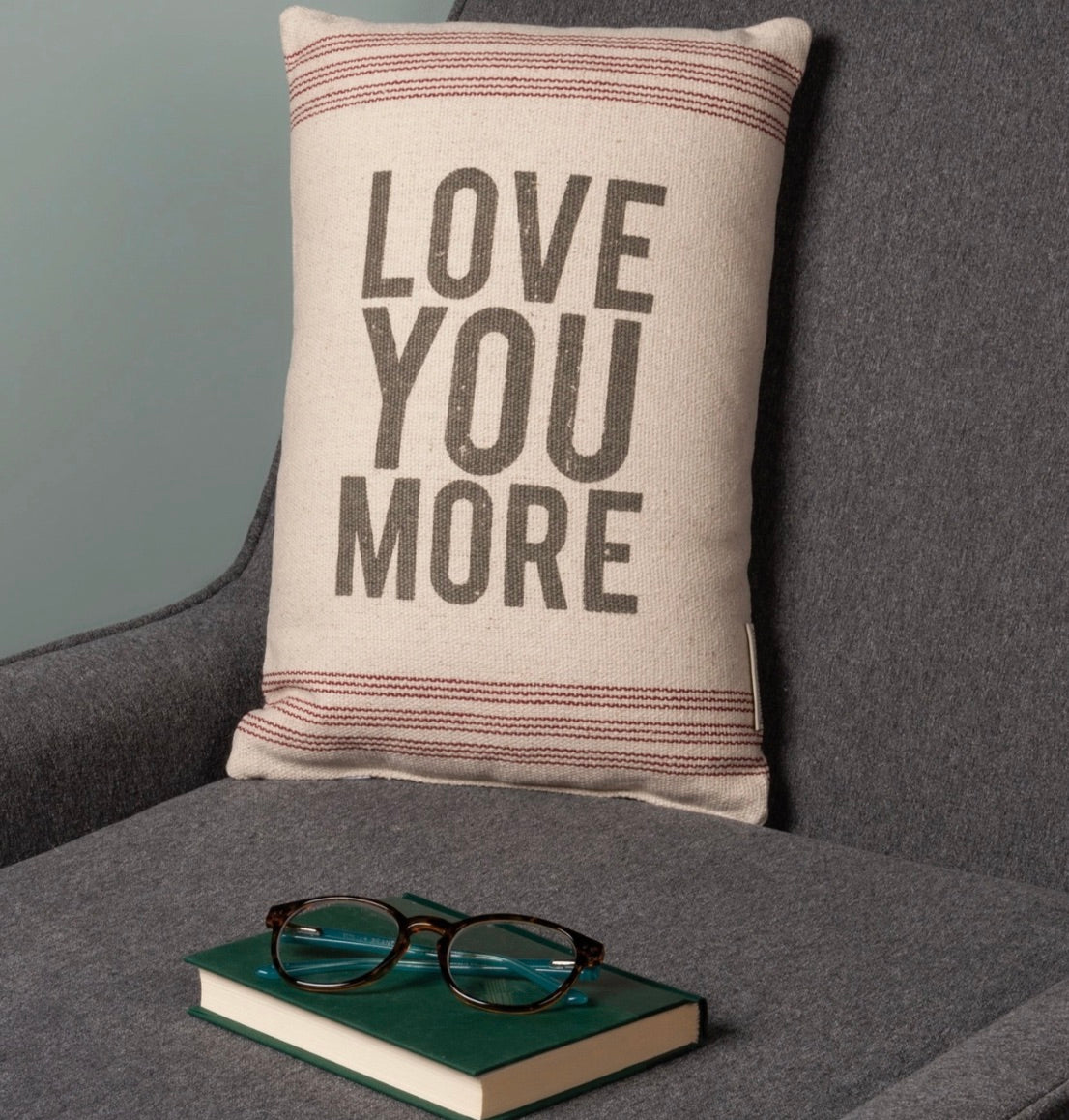 Love You More Pillow