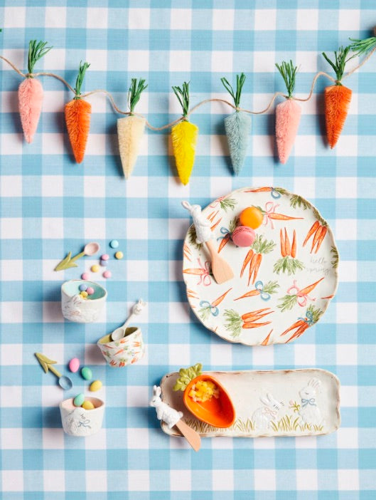 BUNNY TRAY & CARROT DIP SET