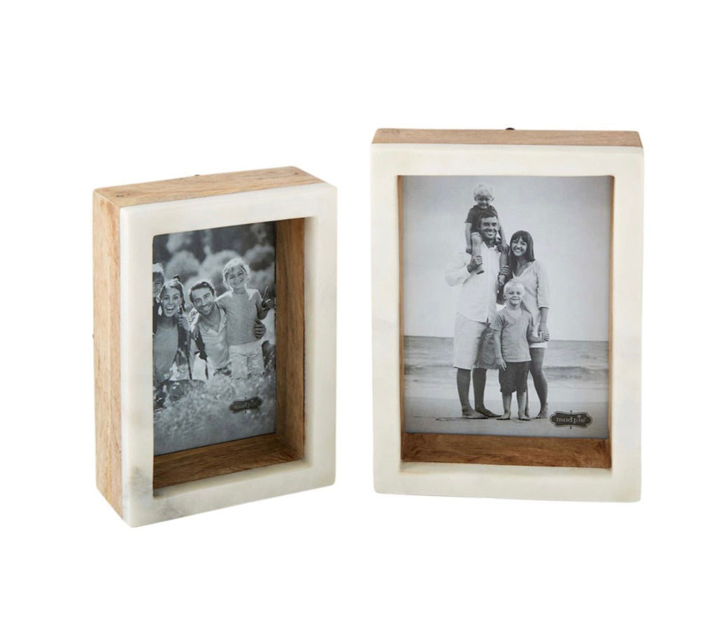 Small Marble Shadow-Box Frame