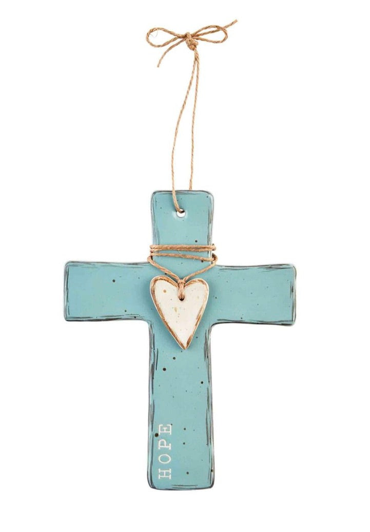 HOPE STONEWARE CROSS