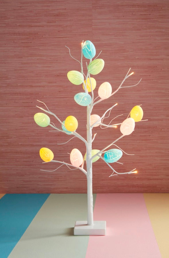 Easter Egg Light-Up Tree