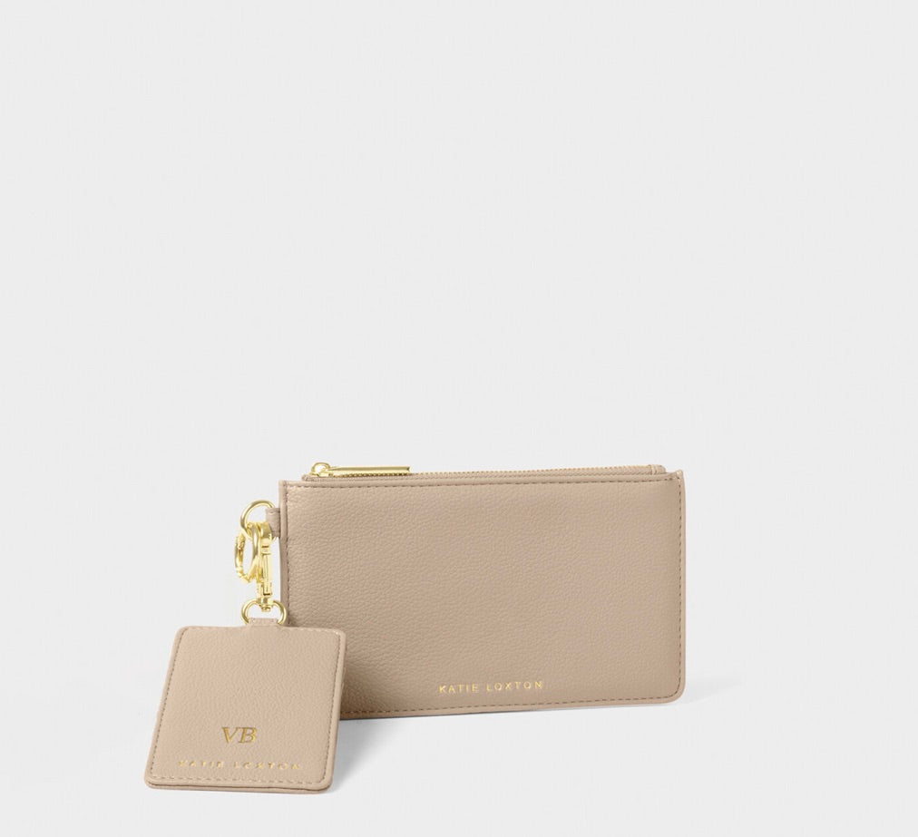 Katie Loxton Clip-On Duo Accessories-Light Taupe