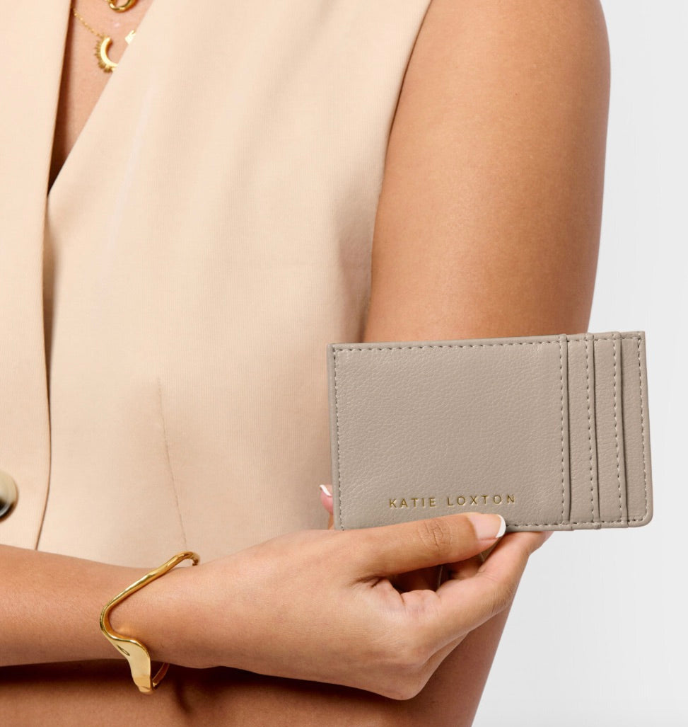 Katie Loxton Laila Card Holder-Light Taupe