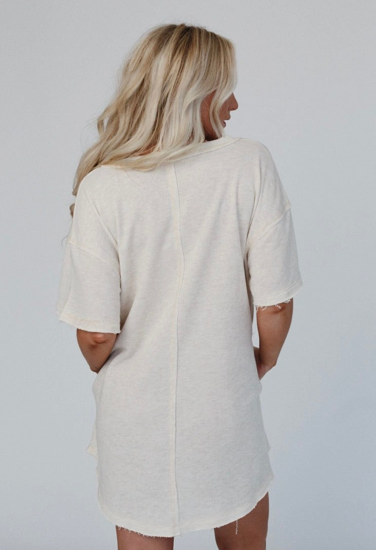 Jodi Tunic Dress - Oatmeal