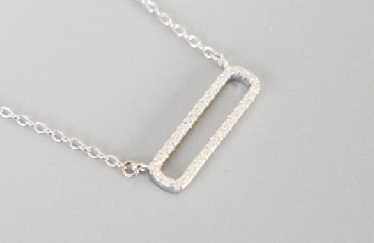 Ava Silver Necklace