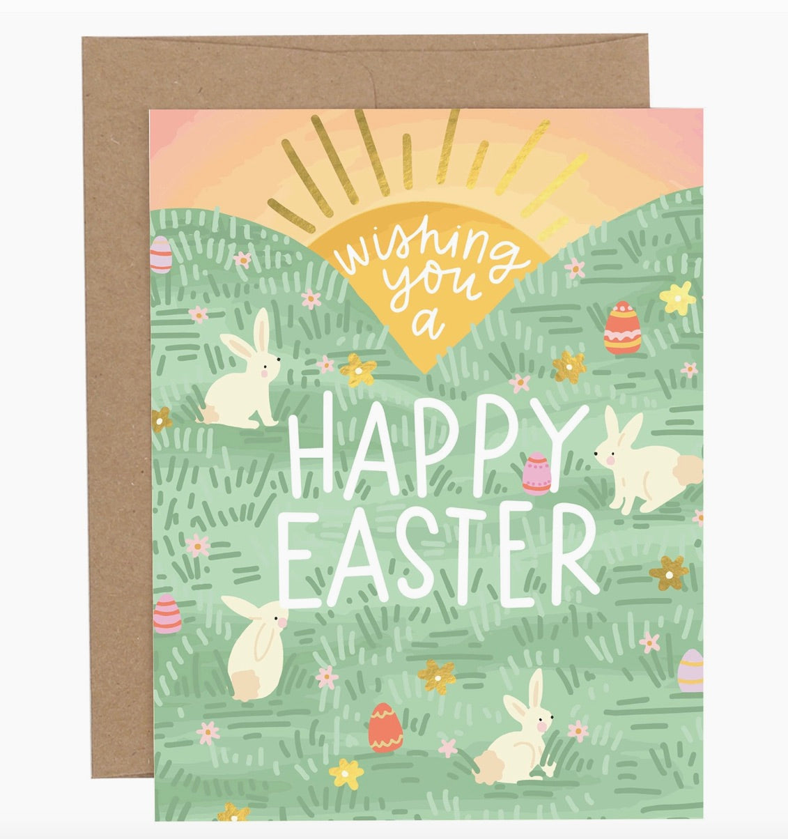 Wishing You A Happy Easter Greeting Card