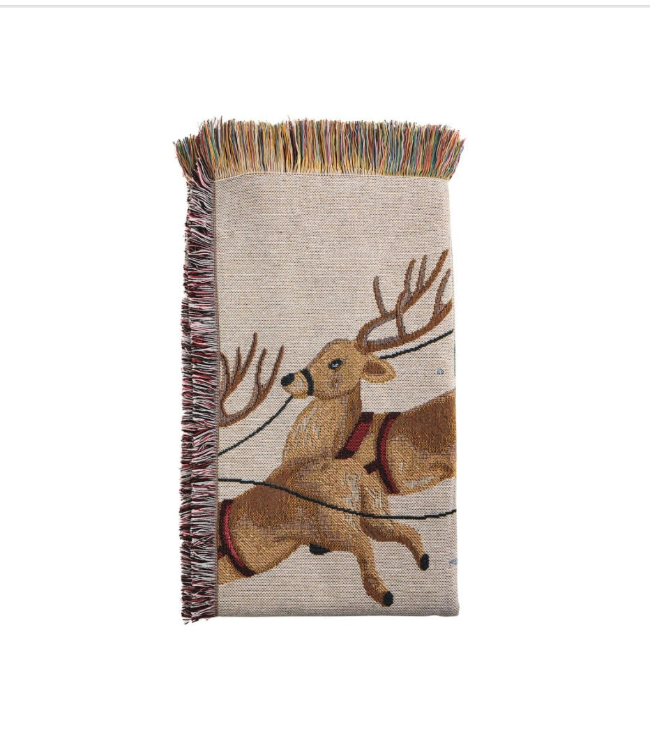 CLASSIC XMAS JACQUARD BLANKET