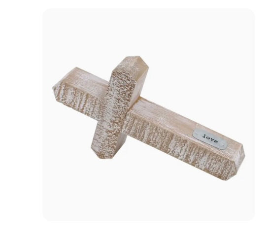 Love 3-D Sitter Cross