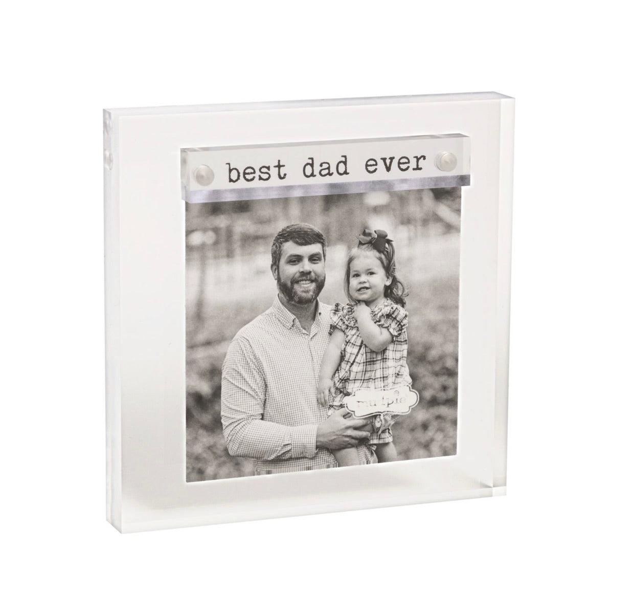 BEST DAD EVER MINI ACRYLIC FRAME
