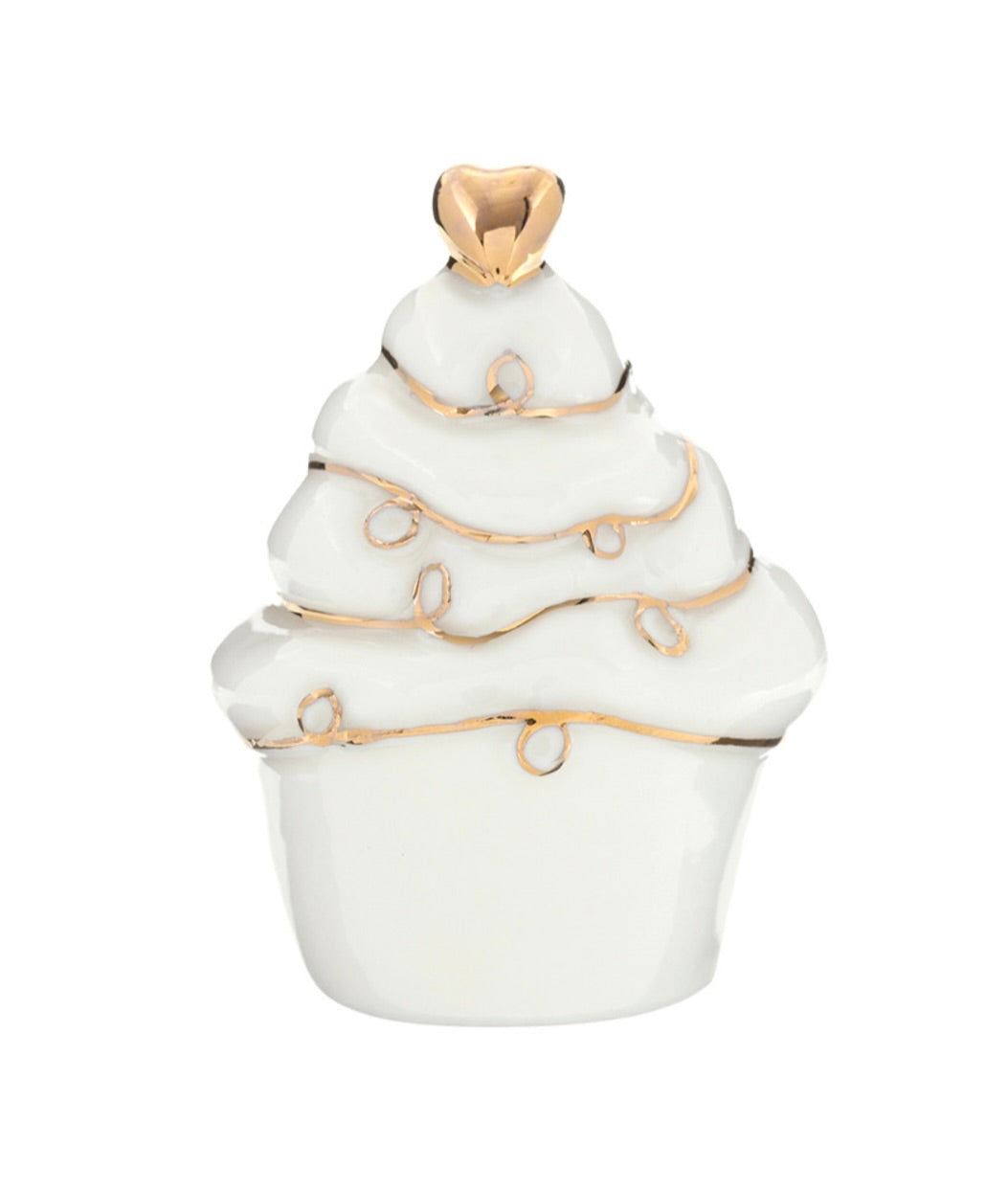 Ceramic Keepsake Figurine - Cupcake