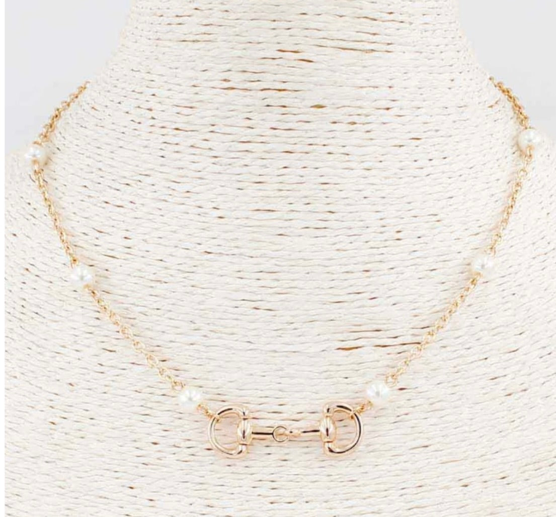 DONA GOLD PEARL Necklace