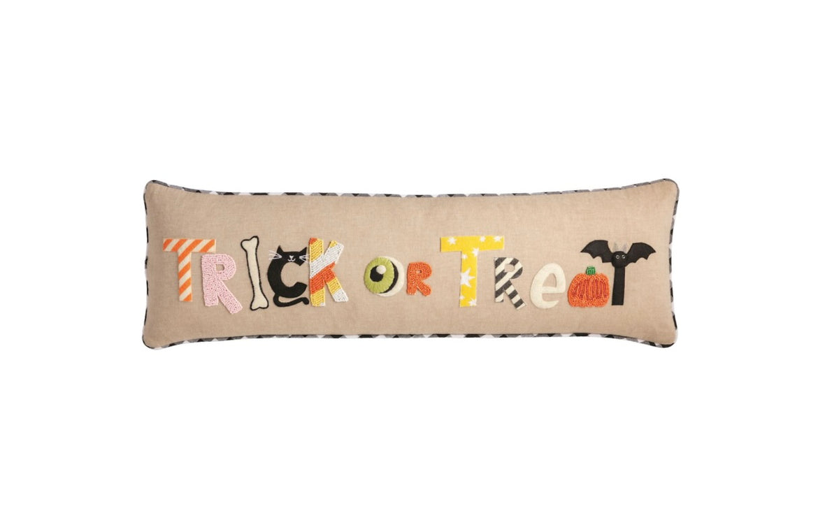 TRICK OR TREAT LONG PILLOW
