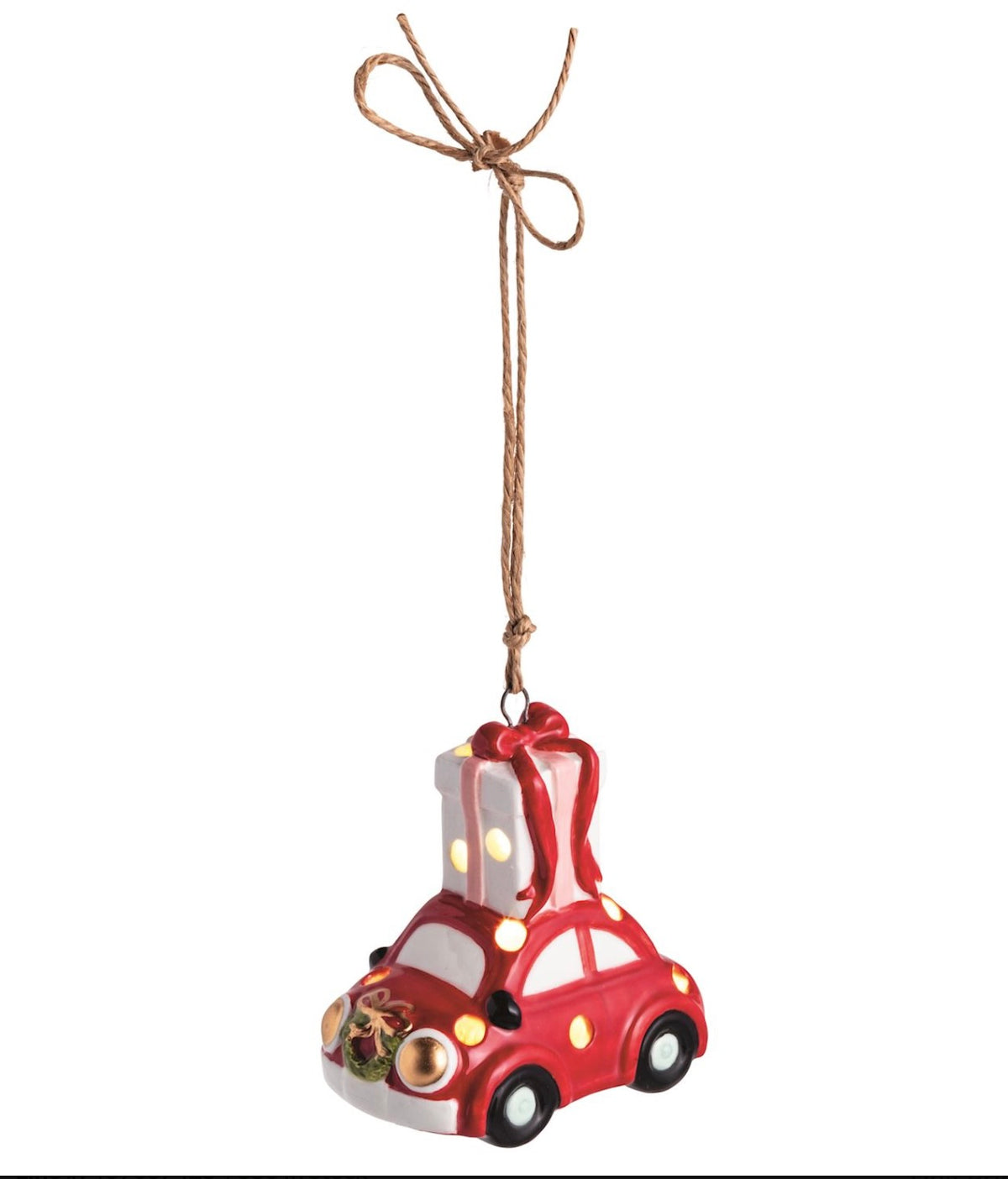 Christmas Car Light-Up Ornament