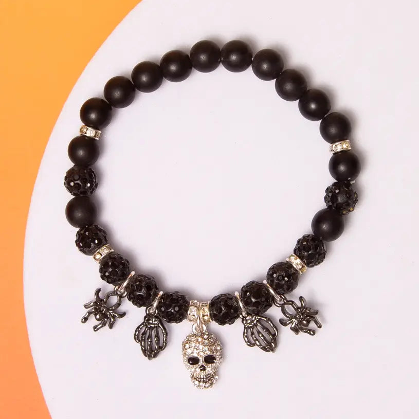Halloween Spooky Theme 3D Charm Bracelet