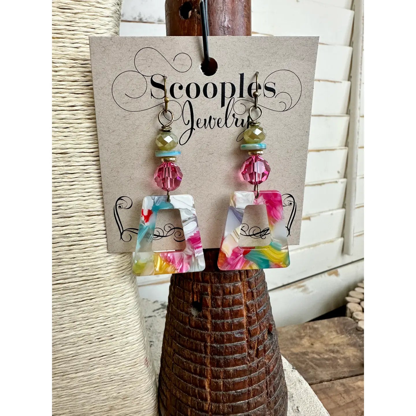 Rainbow Sorbet - Earring