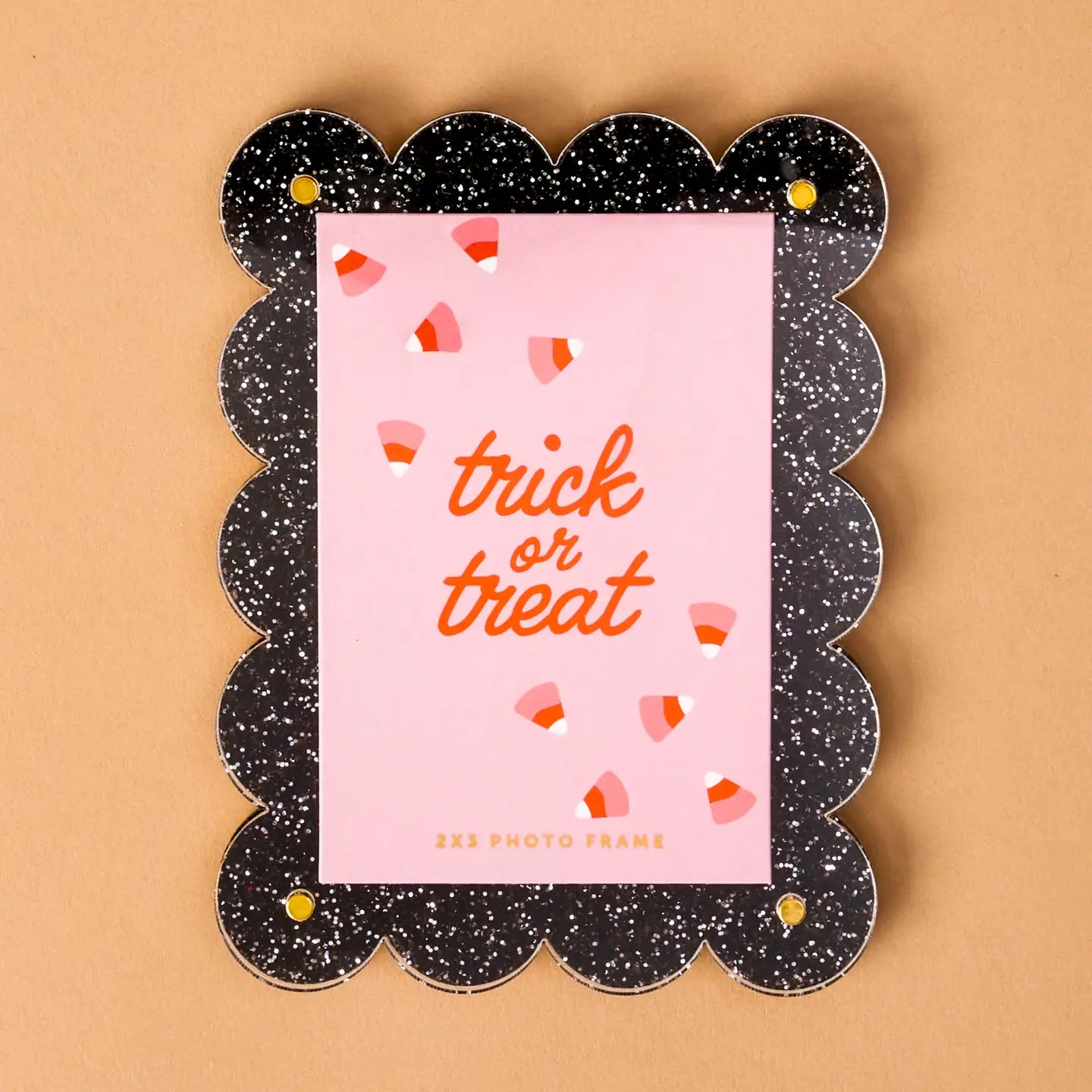 Mini Acrylic Picture Frame Magnet-Trick or Treat