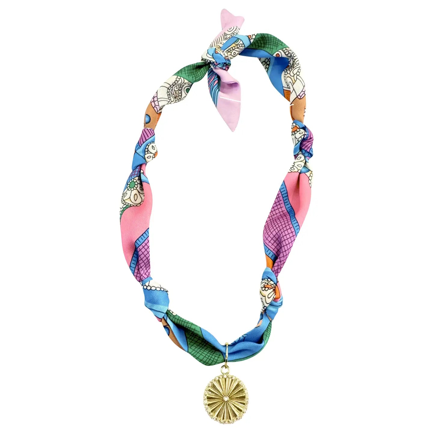 Gemelli Cabo Scarf Necklace