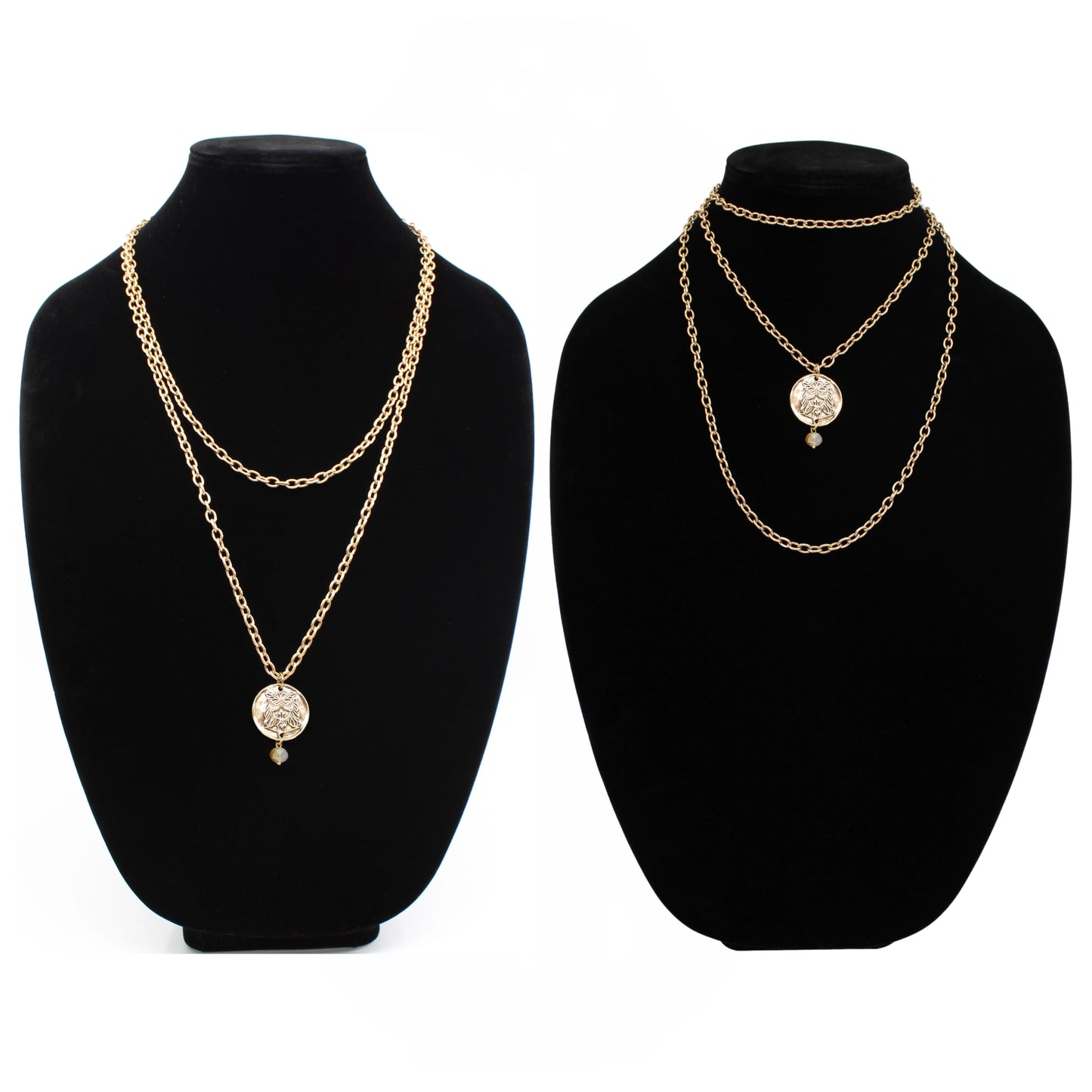 Listen Madame Butterfly Essential Necklace-Gold
